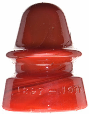 CD 162 McLaughlin 1972, swirled red